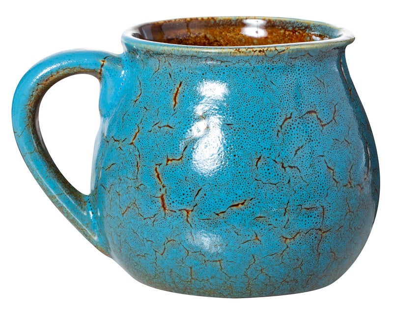 Cape Shore Handcrafted Bean Pot Stoneware 16oz Mug, Multiple Styles Available (Turtle) - Image 2